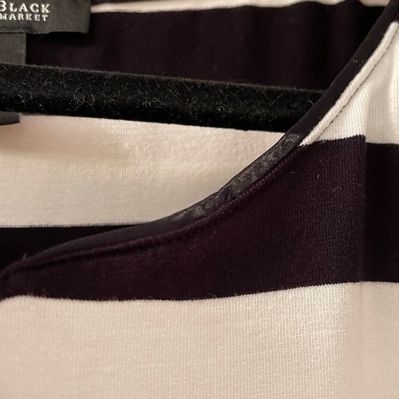 WHBM Striped Top - size L - Picture 6 of 9